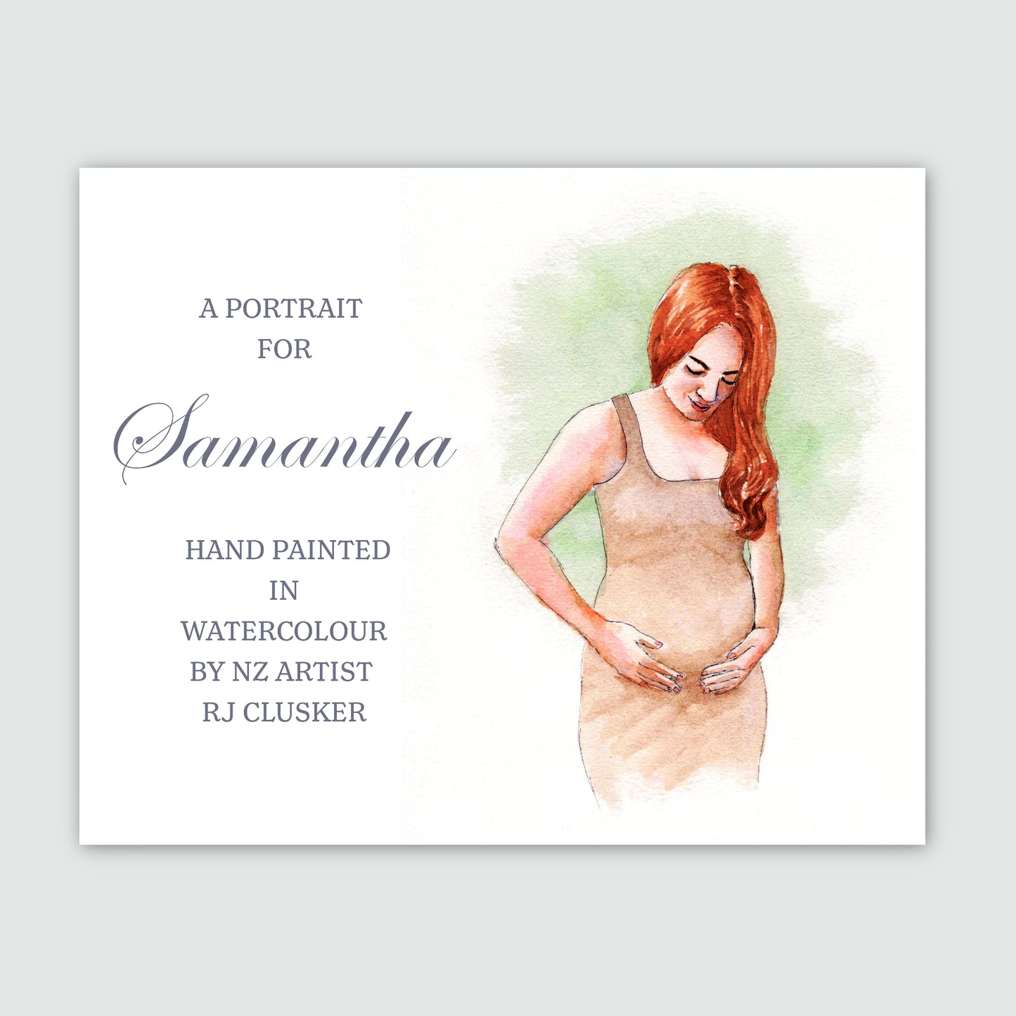 Pregnancy or Newborn Portrait Gift Voucher