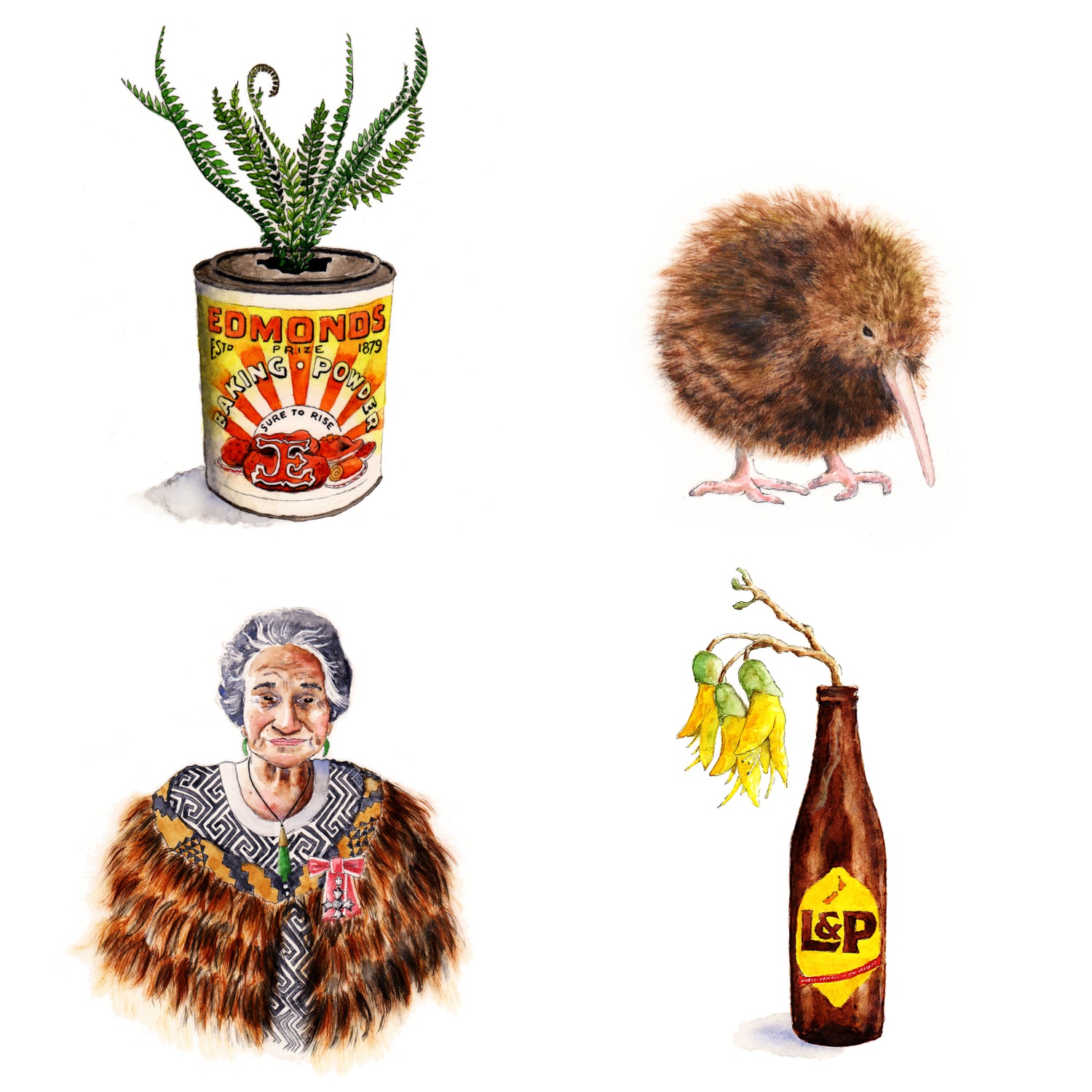 kiwiana art prints