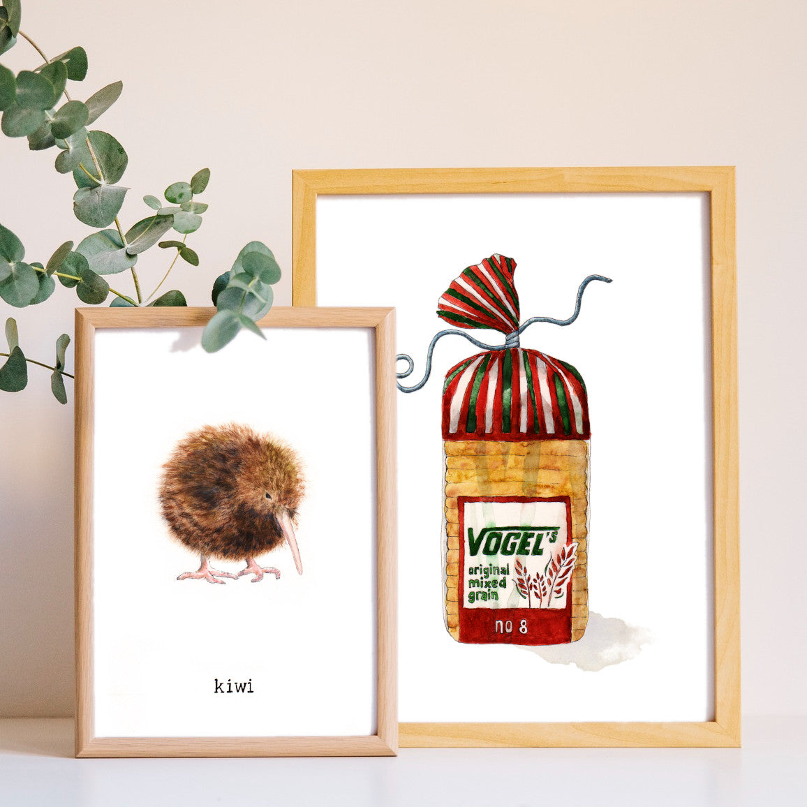 vogels kiwi art