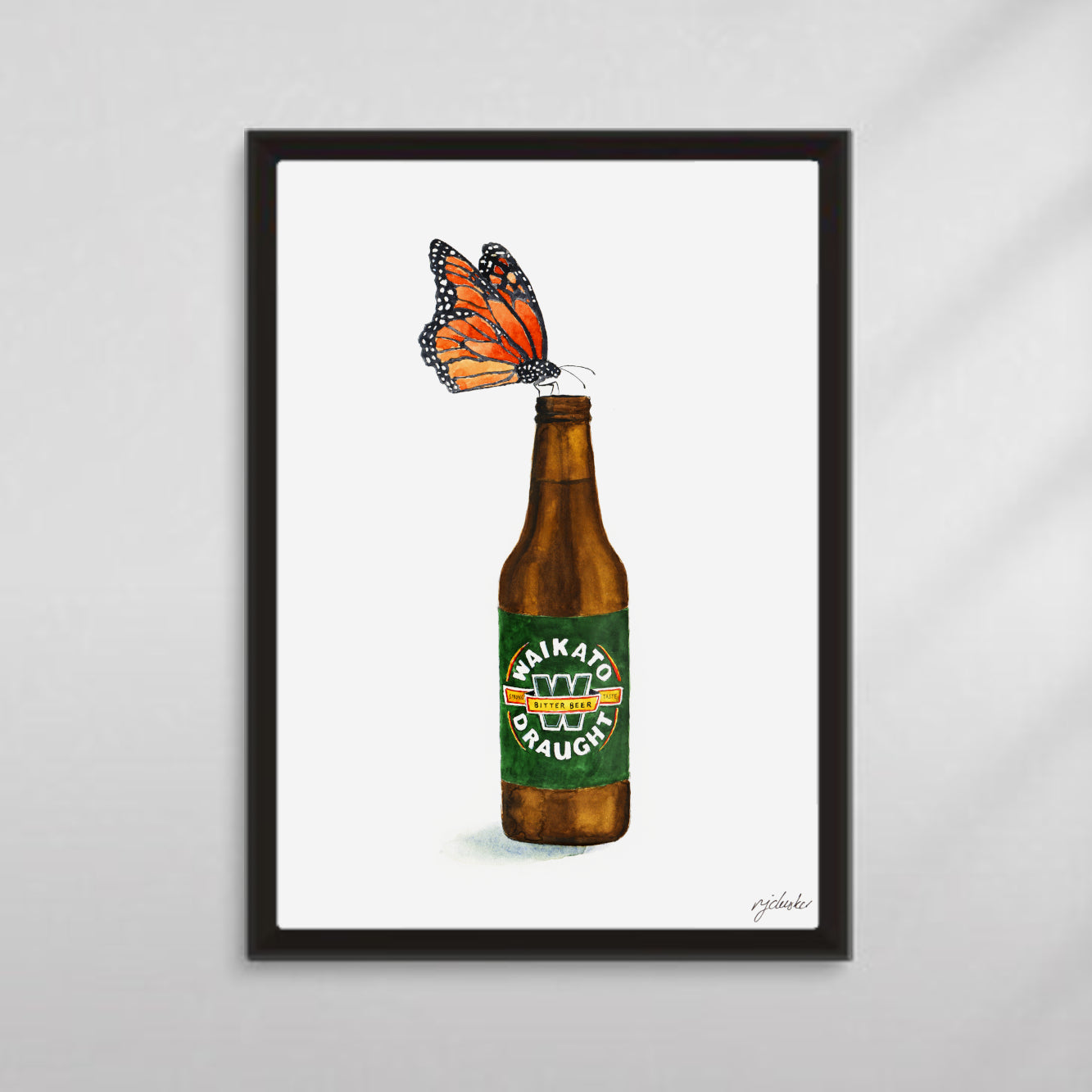 Framed Kiwiana Prints